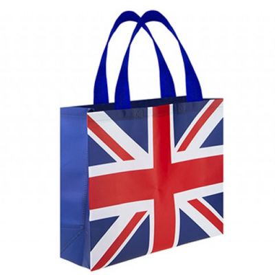 Union Jack Design Reusable Shopping Bag Non Woven