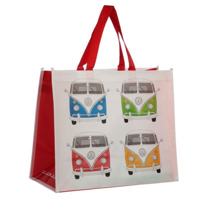 Volkswagen VW T1 Campervan Design Reusable Shopping Bag
