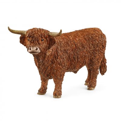 Highland Bull Figure - Farm World - Schleich - 13919