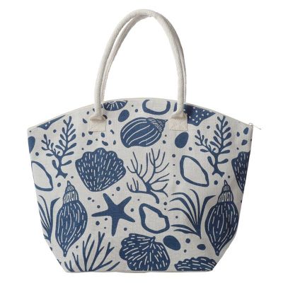 Seashells Jute Beach Bag 50cm - Puckator