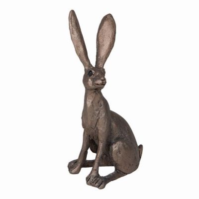 Hare Jazz Miniature Cold Cast Bronze Ornament - Frith Sculpture Thomas Meadows TMM001