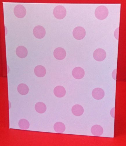 Pink Spotted Gift Tag
