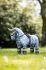 Lemieux Mini Toy Pony - Sam Grey Set - Fern Green Brown Bridle Saddle Grafter Pad Hood