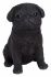 Pug Puppy Dog - Lifelike Ornament Gift - Indoor or Outdoor - Pet Pals - 2 Colours Vivid Arts