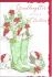Christmas Card - Granddaughter - Wellies - Glitter - Out of the Blue