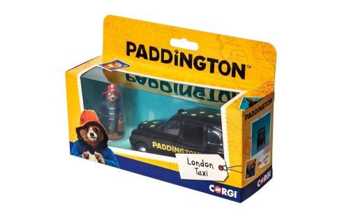 Paddington Bear London Black Cab Taxi & Figure - Diecast Scale 1:36 - Corgi