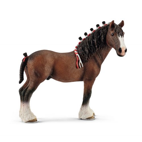 Clydesdale Gelding Horse Figure - Farm World - Schleich - 13808