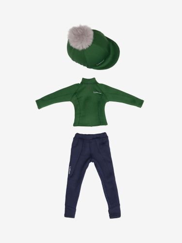 Lemieux Toy Rider Hunter Green Outfit - Toy Pony Horse Rider