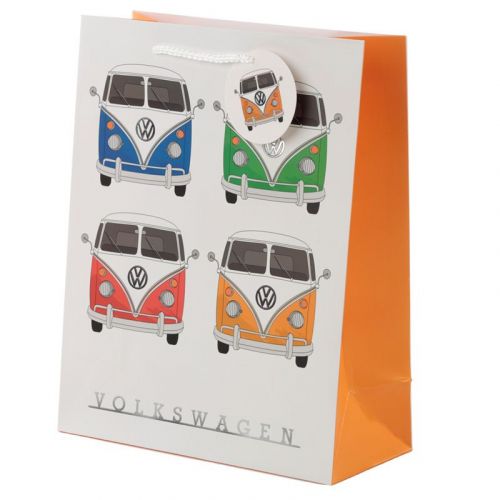 Volkswagen VW T1 Campervan Large Gift Bag - 33 x 26 x 12cm