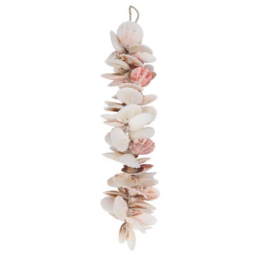Natural Scallop Shell Tassel Seaside Decoration - Gisela Graham
