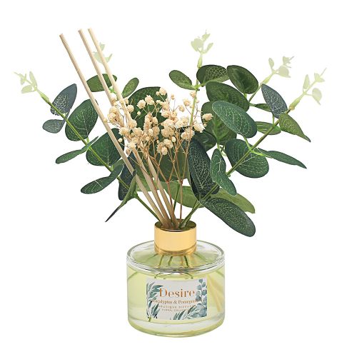 Eucalyptus & Pomegranate Desire Home Reed Diffuser 100ml - Boxed - Lesser & Pavey