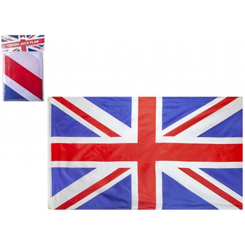 Union Jack Rayon Flag 120cm x 75cm 4ft - PMS