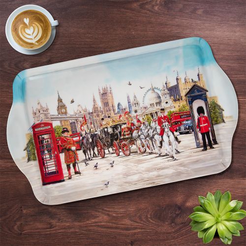 London Collage Kitchen Tray - Lesser & Pavey