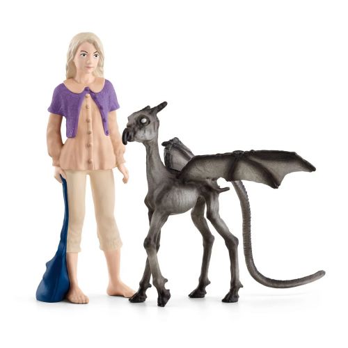 Harry Potter Luna Lovegood & Baby Thestral Figure - Schleich - 42636