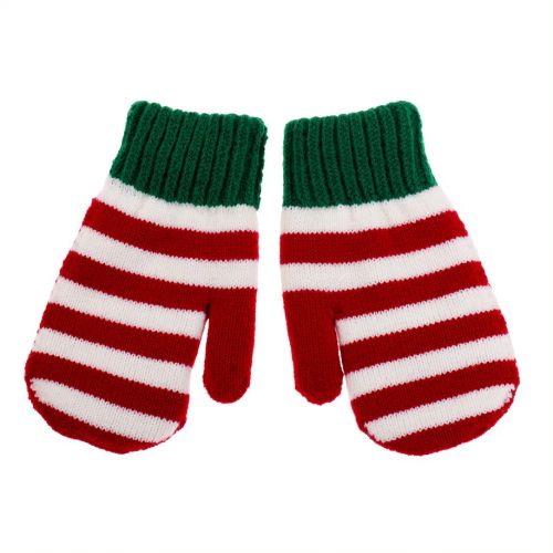 Elf Christmas Novelty Adult Knitted Mittens Gift 2 Sizes - Snazzy Santa