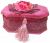 Velvet Rose Jewellery Box With Accessories Gift Set - Free Gift Bag