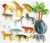 Animal World Play Sets in a Tube - 6 to choose from 