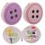 Handy Button Shaped Sewing Kit with 15 items Gift Set