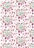 Wedding Day Heart Gift Wrapping Paper Sheets & Tags - Alex Clark