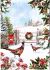 Boxed Christmas Cards - 24 Cards 8 Designs - Snowy Xmas - Ling Design