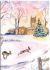 Boxed Christmas Cards - 24 Cards 8 Designs - Snowy Xmas - Ling Design