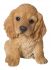 Cocker Spaniel Puppy Dog - Lifelike Ornament Gift - Indoor or Outdoor - Pet Pals Vivid Arts