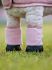Lemieux Toy Pony Accessories - Blossom Pink Fleece Bandages - Set of 4