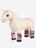 Lemieux Mini Toy Pony Accessories - Orchid Pink Star Travel Boots & Tail Guard