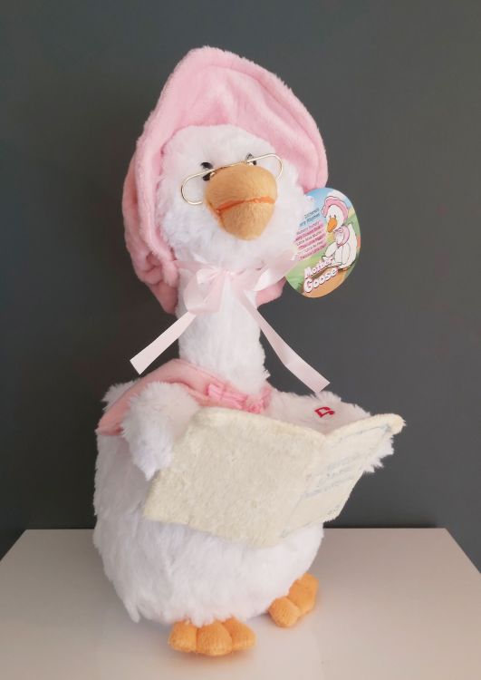 mother goose talking stuffed animal