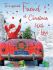 Christmas Card - Special Friend - Santa Dog Car - Glittered - Regal