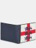 Men's England Legends 3 Lions Football Leather Wallet- Navy - Yoshi