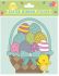 Easter Window Sticker - 6 Designs - Glitter