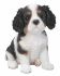 King Charles Puppy Dog - Lifelike Ornament Gift - Indoor or Outdoor - Pet Pals Vivid Arts