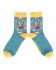 Powder UK Ladies Socks Initial Alphabet A-Z - Bamboo - 26 Letters