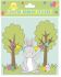 Easter Window Sticker - 6 Designs - Glitter