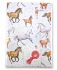 Horse & Foal Wrapping Paper Sheets & Tags - Arty Penguin