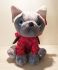Blue French Bulldog Soft Toy - Horny Little Devil - Keel