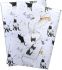 Cat & Kitten Wrapping Paper Sheets & Tags - Arty Penguin