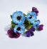 Anemone Artificial Bunch Flowers - 9 flowers - 6 Colours - Sincere