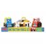 Melissa & Doug Construction Vehicles Wooden Set