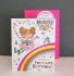 Birthday Card - Daughter Fairy - Glitter Die-cut - Cherry on Top