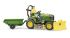 John Deere X949 Lawnmower Tractor & Figure - Bruder 62104 Scale 1:16