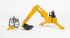 Rear Hydraulic Arm With Grab - Tractor Backhoe Construction - Bruder 02338