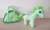 Unicorn Plush Toy Gigi Queen in Carry Bag - 4 Colours 