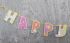 Happy Easter Banner Garland Bunting - Egg Hunt Party Decoration