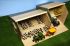 Wooden Cattle Machinery Farm Shed - Scale 1:32 - Kids Globe V050200