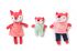 Alice Fox Family Soft Toy Carry Case - Lilliputiens