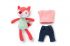 Alice Fox Family Soft Toy Carry Case - Lilliputiens