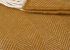 Tweedmill Fishbone Throw 100% Pure New Wool English Mustard
