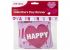 Valentine's Day Banner Bunting Decoration - 180cm - Pink